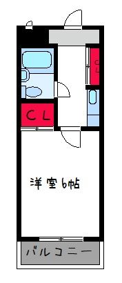 ラシャンブル福田1号館の間取り画像