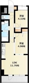 ミリアビタNo．42の間取り画像