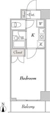 BluRock秋葉原の間取り画像