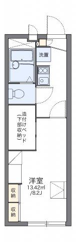 レオパレスクレールニトナの間取り画像