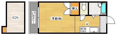 カーサマローンの間取り画像