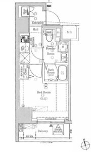 Log Shinagawa Surfsideの間取り画像