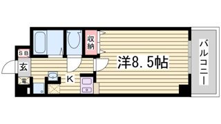 プレアデス月見山の間取り画像