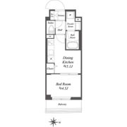 ドゥーエ亀戸Ⅱの間取り画像