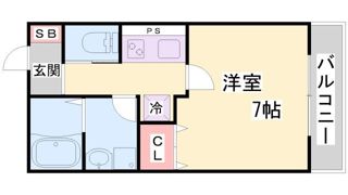 プルミエール神戸の間取り画像
