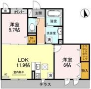Friend Esakahigashiの間取り画像