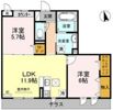 Friend Esakahigashiの間取り画像