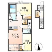フェリシテ ビスの間取り画像