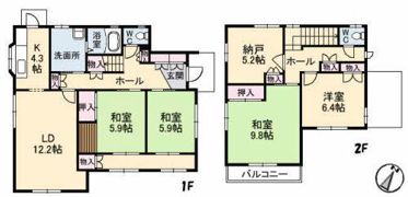 鈴木 邸の間取り画像