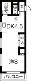 サンマンション本山の間取り画像