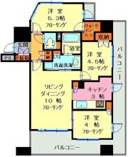 ダイナシティ西横浜の間取り画像