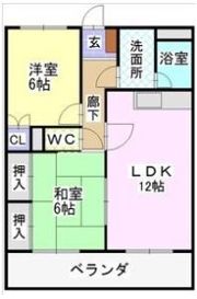 ハピネス原の間取り画像