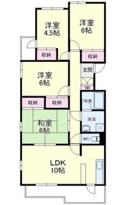 バウムコートA棟の間取り画像