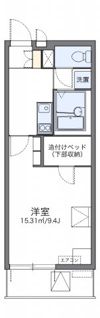 レオパレスMARUTO京田辺の間取り画像
