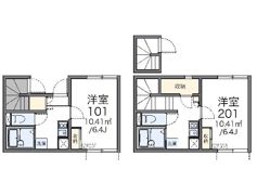 レオネクスト本牧満坂Ⅱの間取り画像
