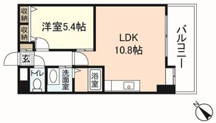 エスポアール庚午の間取り画像