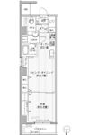 コスモグランス東日暮里の間取り画像