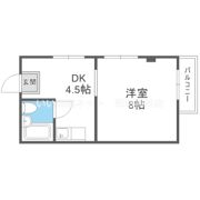 メゾンオオモト千林館の間取り画像