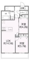 グラン今里southの間取り画像