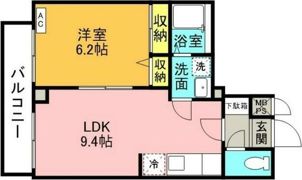 上平マンション瑞江の間取り画像