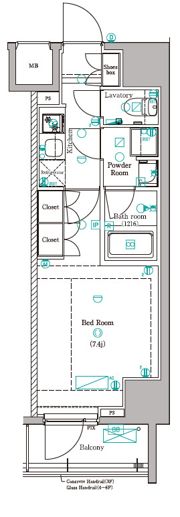 DIPS赤羽RESIDENCEの間取り画像