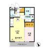 ナッツ Aの間取り画像