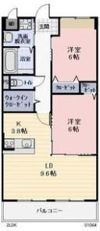 シエスタ南原の間取り画像
