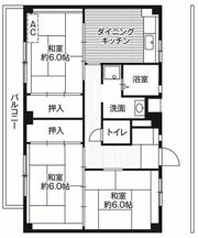 ビレッジハウス二宮2号棟の間取り画像