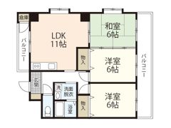 コスモピアの間取り画像