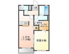エメロードAの間取り画像