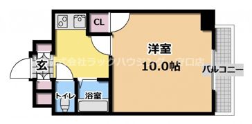 メリーパレスの間取り画像