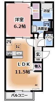 ミラブーカの間取り画像