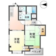 ヴァンベール羽根の間取り画像
