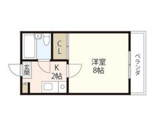サンリバー新宅の間取り画像