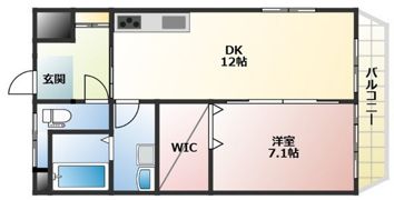 東雲翠苑の間取り画像