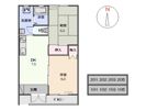 ヴィラ長谷川の間取り画像