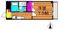 ビューハイツ吉備路の間取り画像
