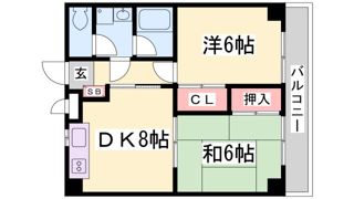 サイレンスⅠの間取り画像