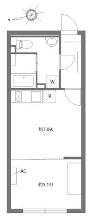アレーロ西早稲田の間取り画像