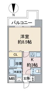ブルーガーデン紫苑の間取り画像