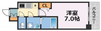 ファステート難波デラックスの間取り画像