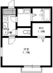 ヒルサイド和田の間取り画像