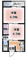 太陽マンションの間取り画像