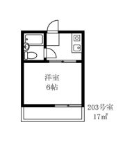 ハイツシバタ1号棟の間取り画像