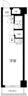 サンセール神楽坂の間取り画像