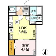 グラナーデ堤通の間取り画像