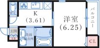 レクエルド深江の間取り画像