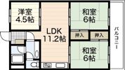 EST中筋の間取り画像