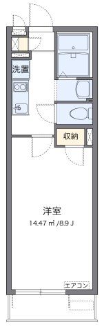 クレイノシャトーブランカⅡの間取り画像