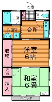 メゾンサンクスの間取り画像